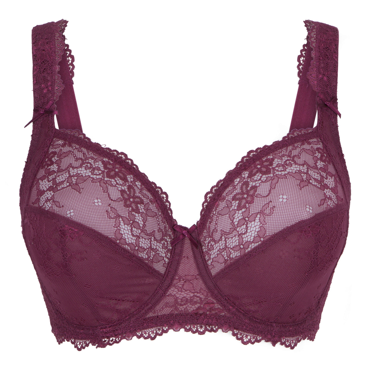 LingaDore Daily Full Coverage Lace Bra - Tawny Port