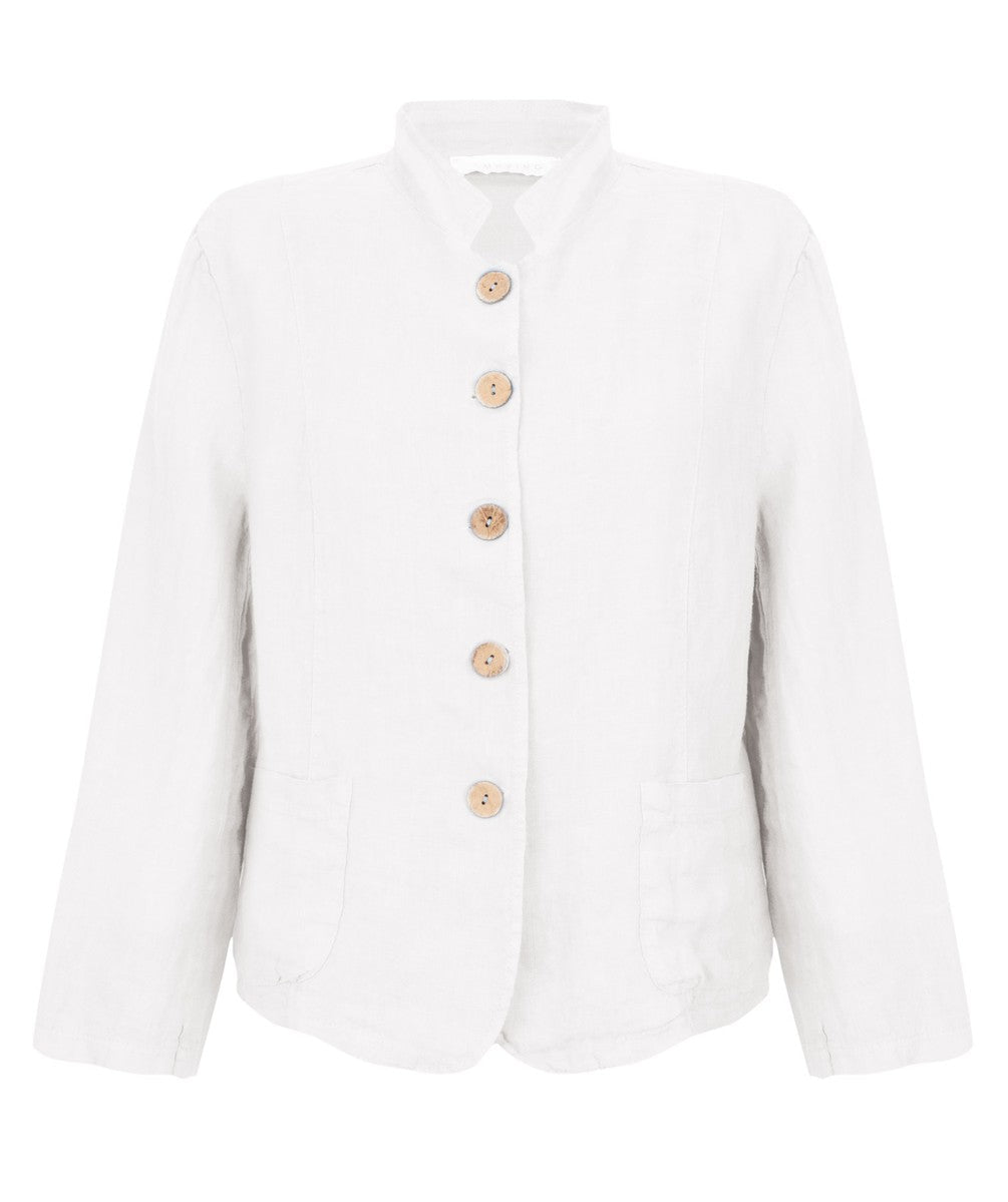 Amazing Woman Katia White Short Jacket