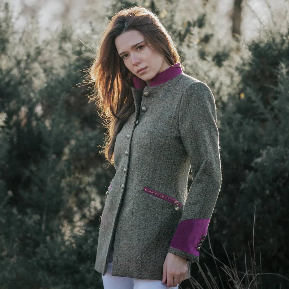 Welligogs Knightsbridge Fuchsia Wool Jacket