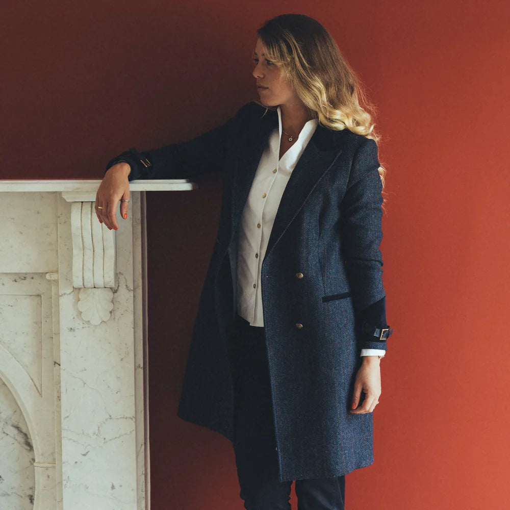 Welligogs Kensington Navy Trench Coat