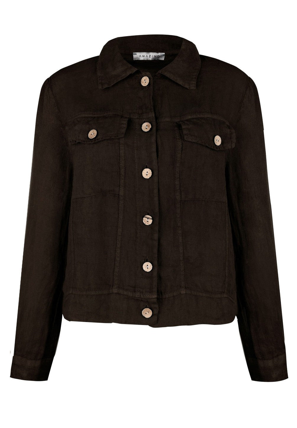 Amazing Woman Kara Chocolate Western Jacket