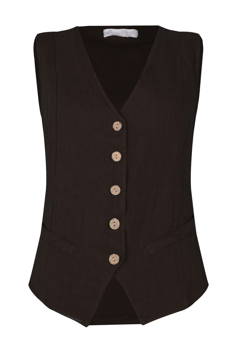Amazing Woman Kitty Waistcoat - Chocolate