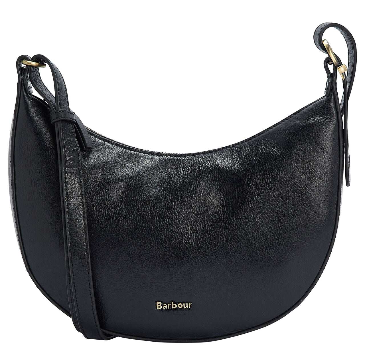Barbour Laire Leather Sling Bag - Black