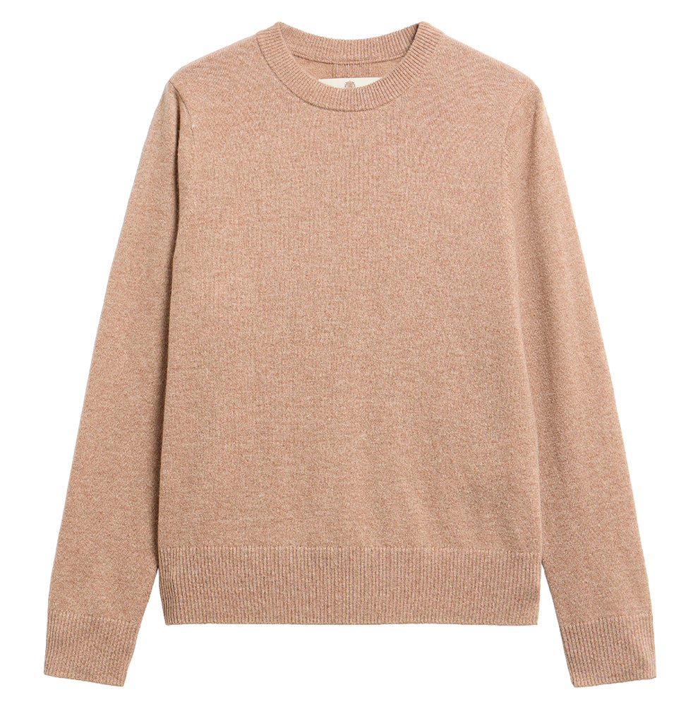 Barbour PENWOOD Cashmere Knitted Jumper - Camel