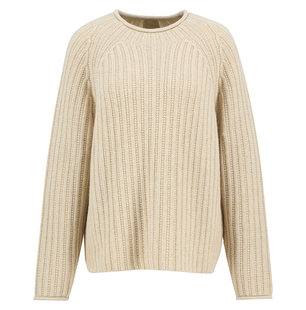 Barbour Bamburgh Knitted Jumper - Birch
