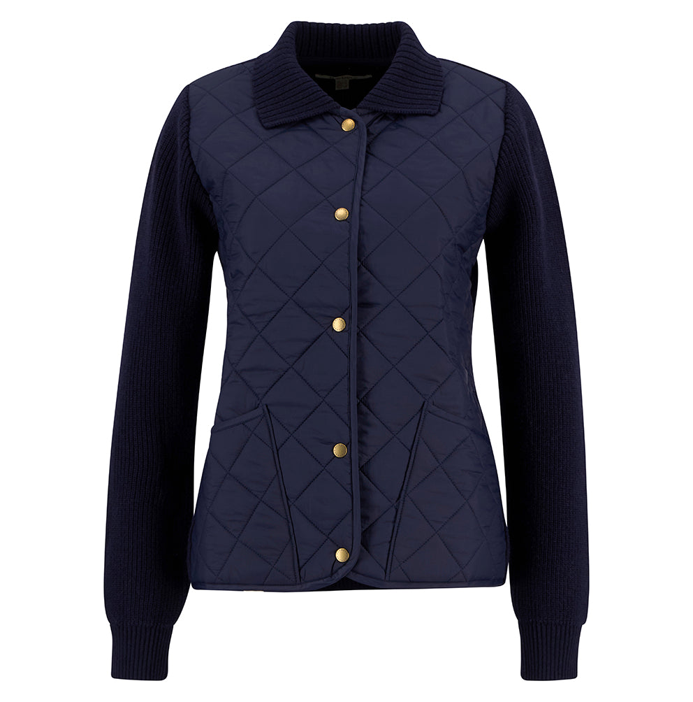 Barbour Allendale Knitted Cardigan - Navy