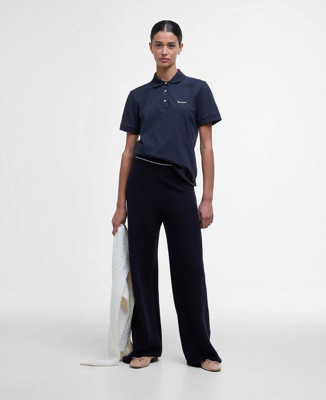 Barbour BOWFORD Polo Top - Navy