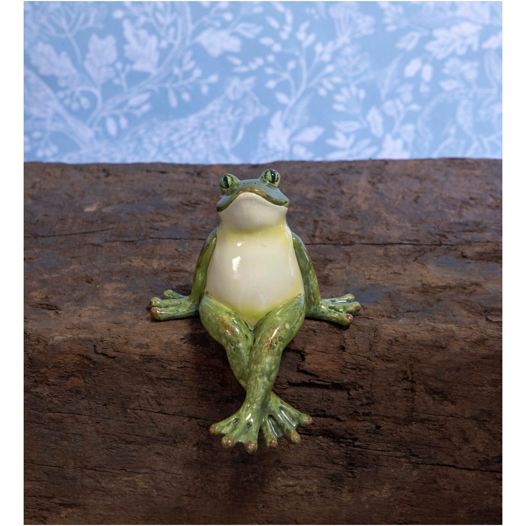 London Ornaments Shelf Frog