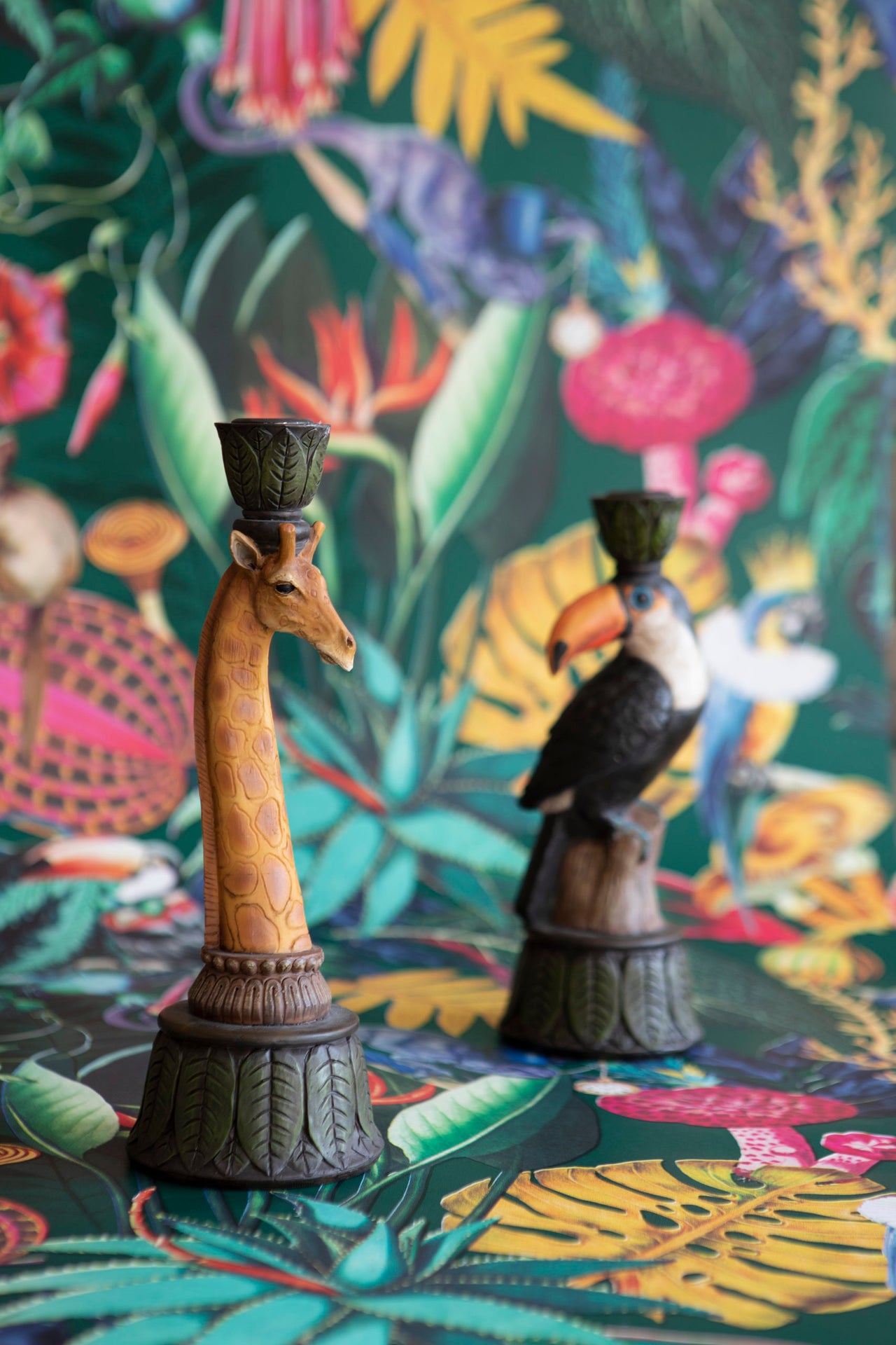 London Ornaments Toucan Candle Holder
