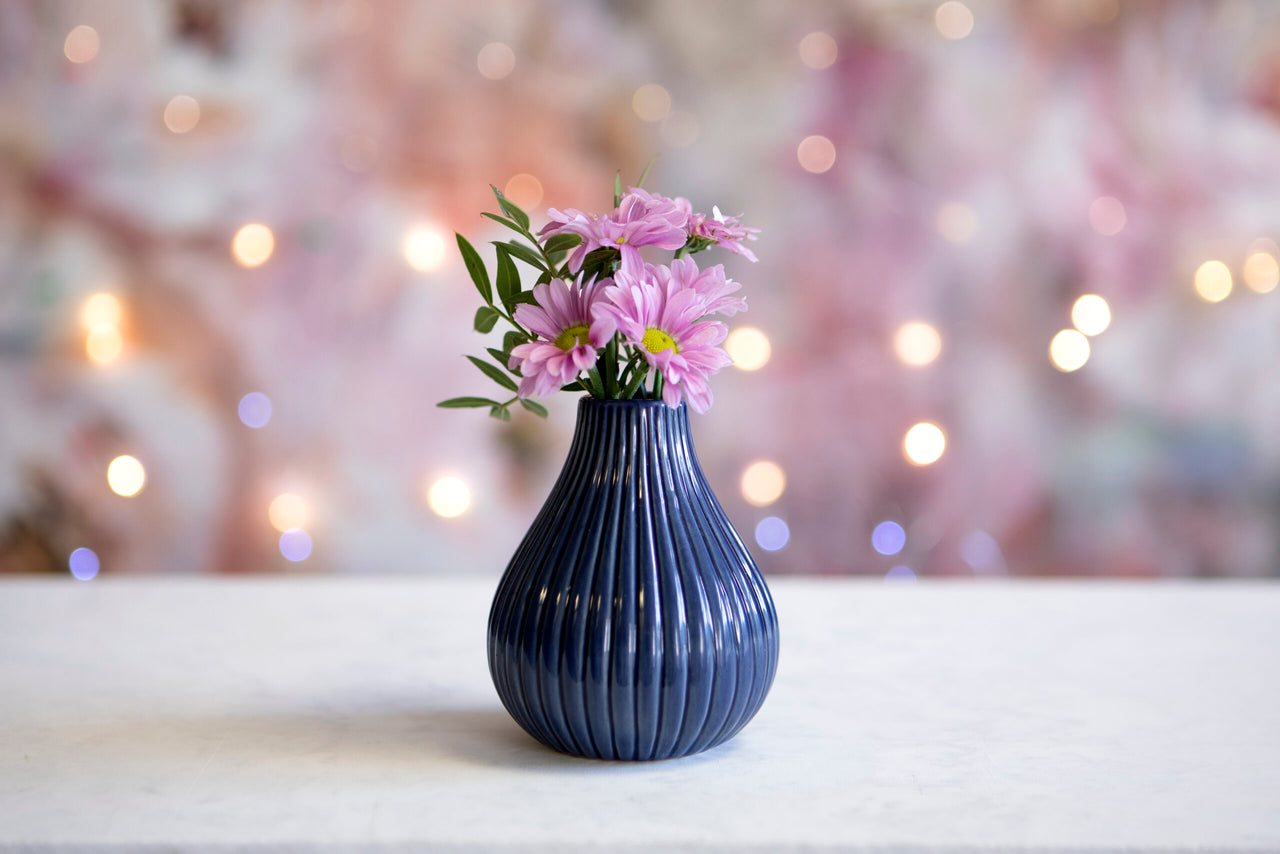 London Ornaments Bud Vase Blue