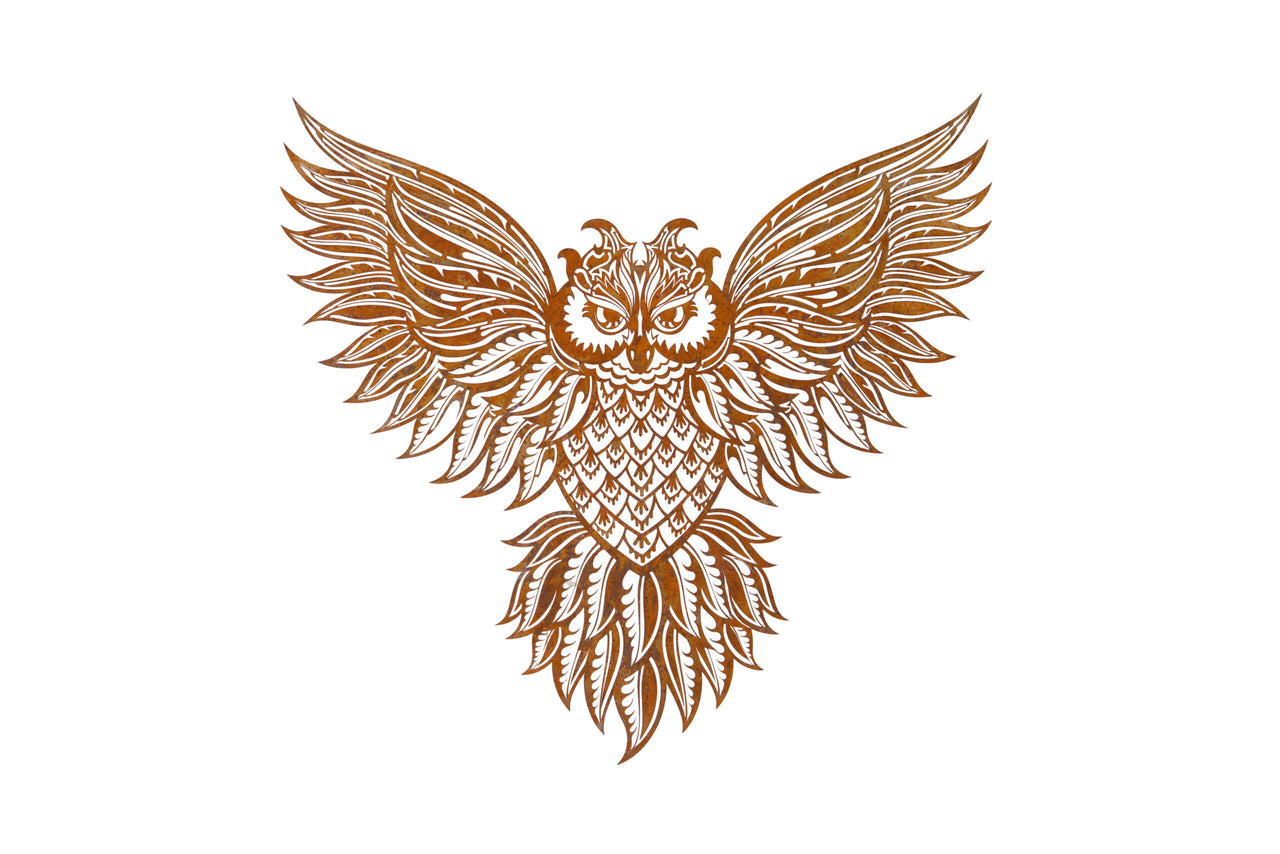 London Ornaments Owl Plaque
