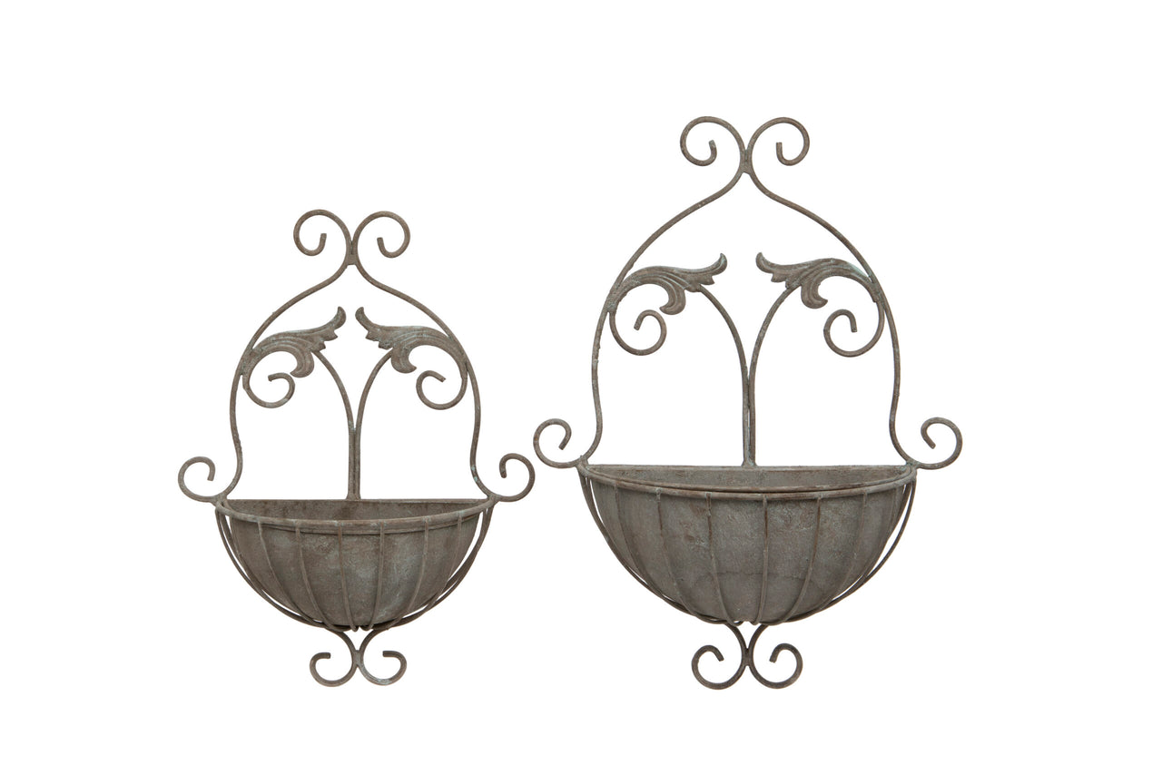 Metal Wall Planter – London Ornaments