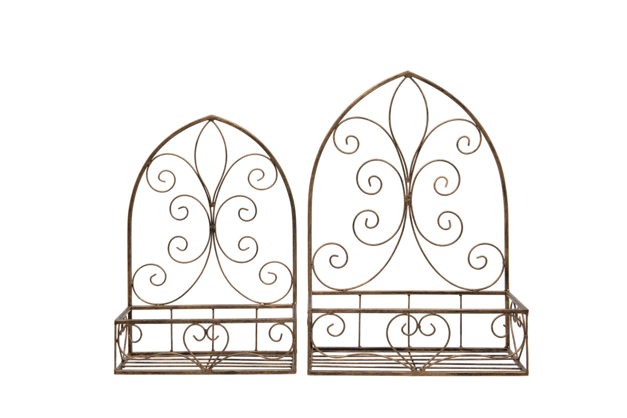 London Ornaments Bruni Wall Planter - Two Sizes