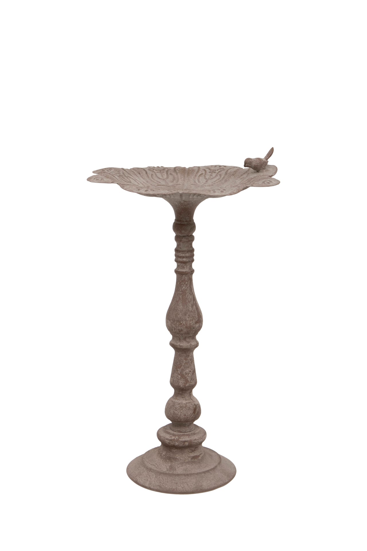 London Ornaments Bird Table Gris