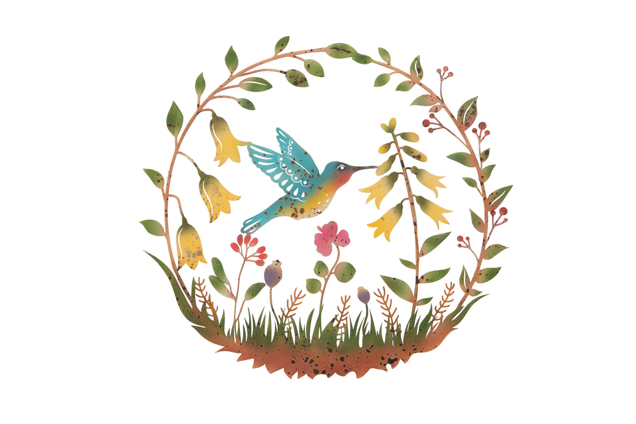 London Ornaments Hummingbird Wall Plaque