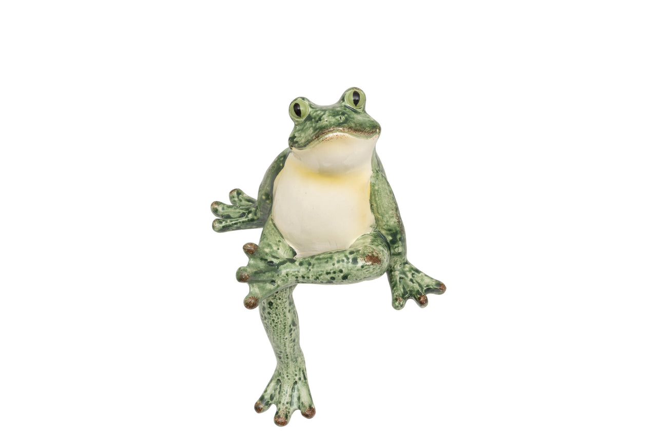 London Ornaments Shelf Frog