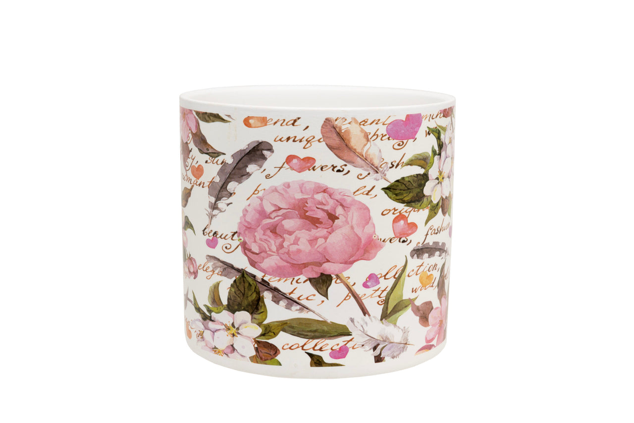 London Ornaments Botanical Peony Pot