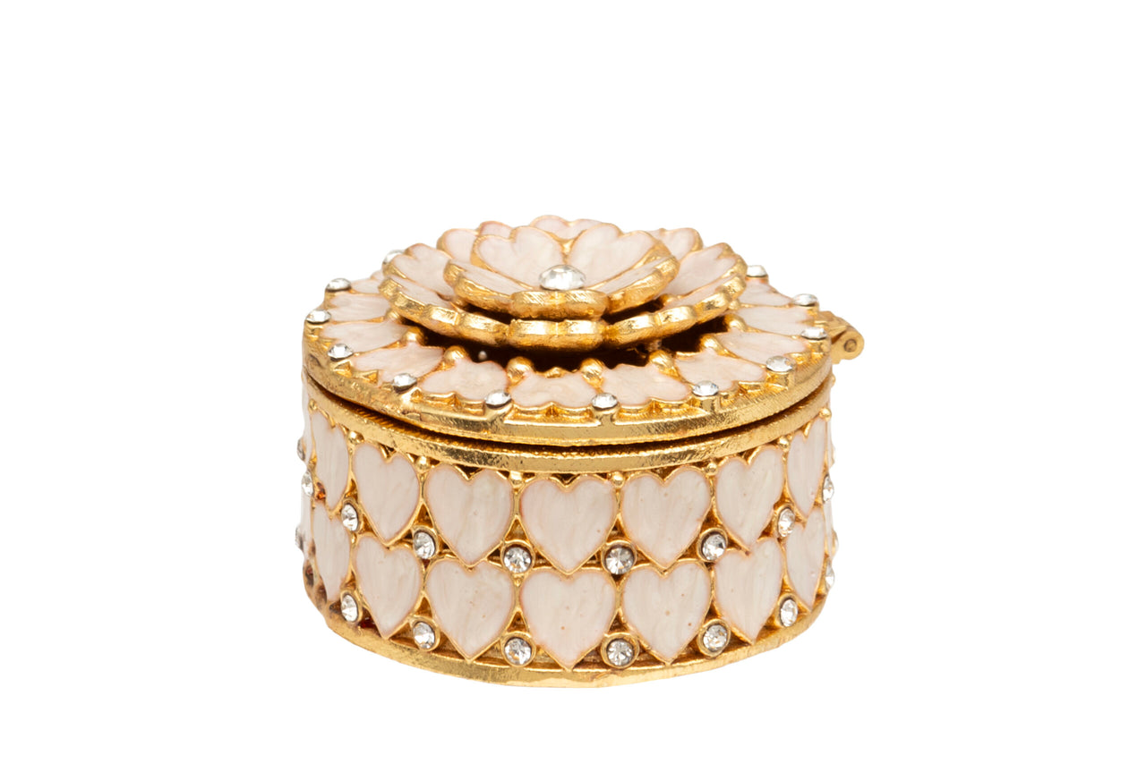 London Ornaments Heart Trinket Box