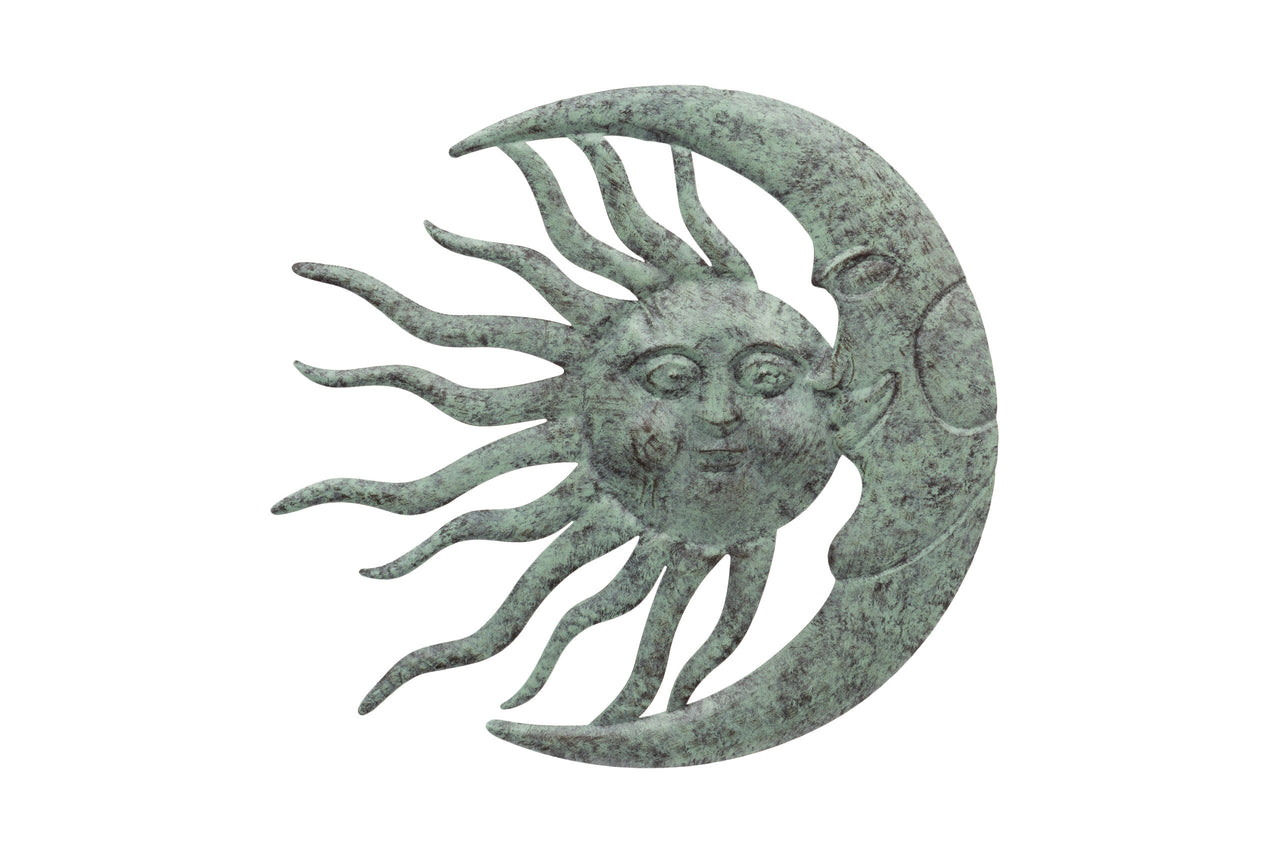 London Ornaments Sun & Moon Plaque