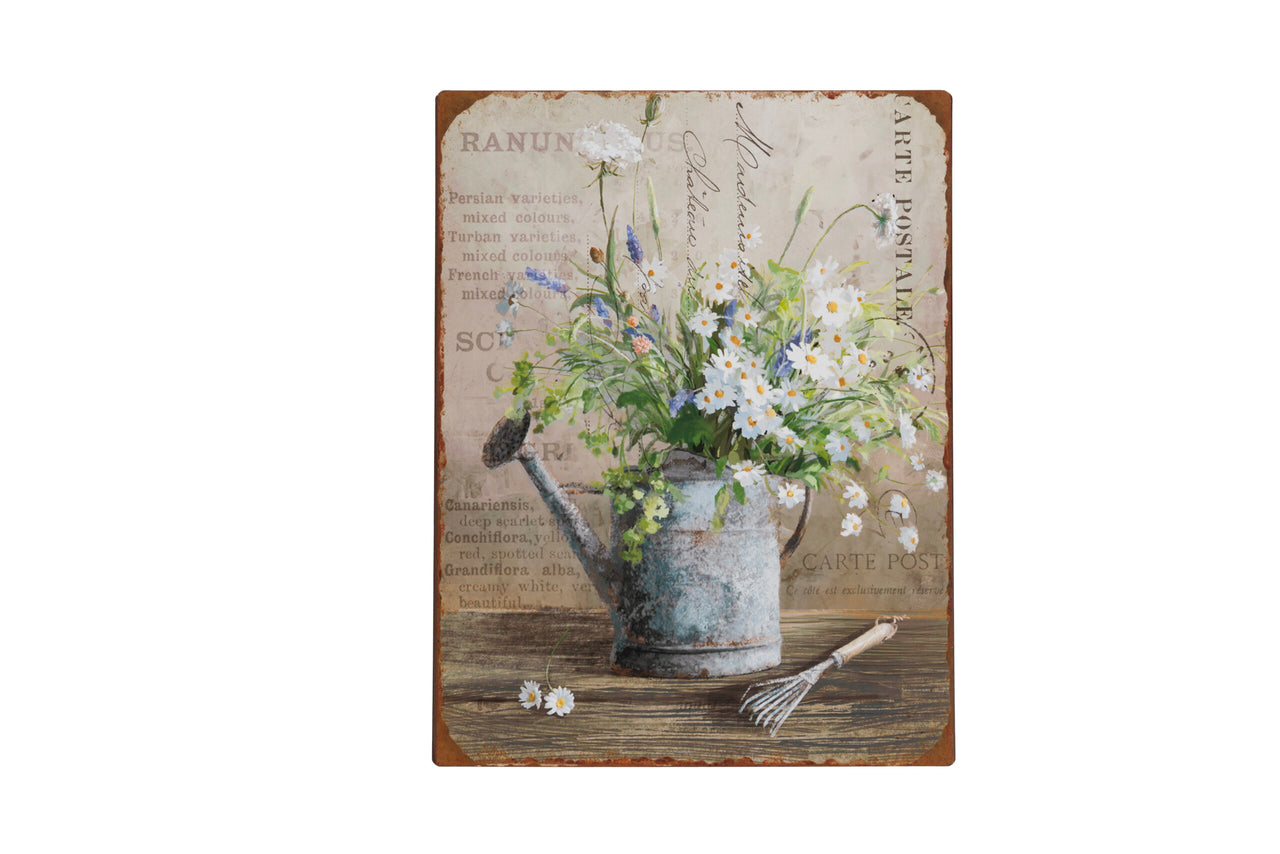 London Ornaments Watering Can Sign