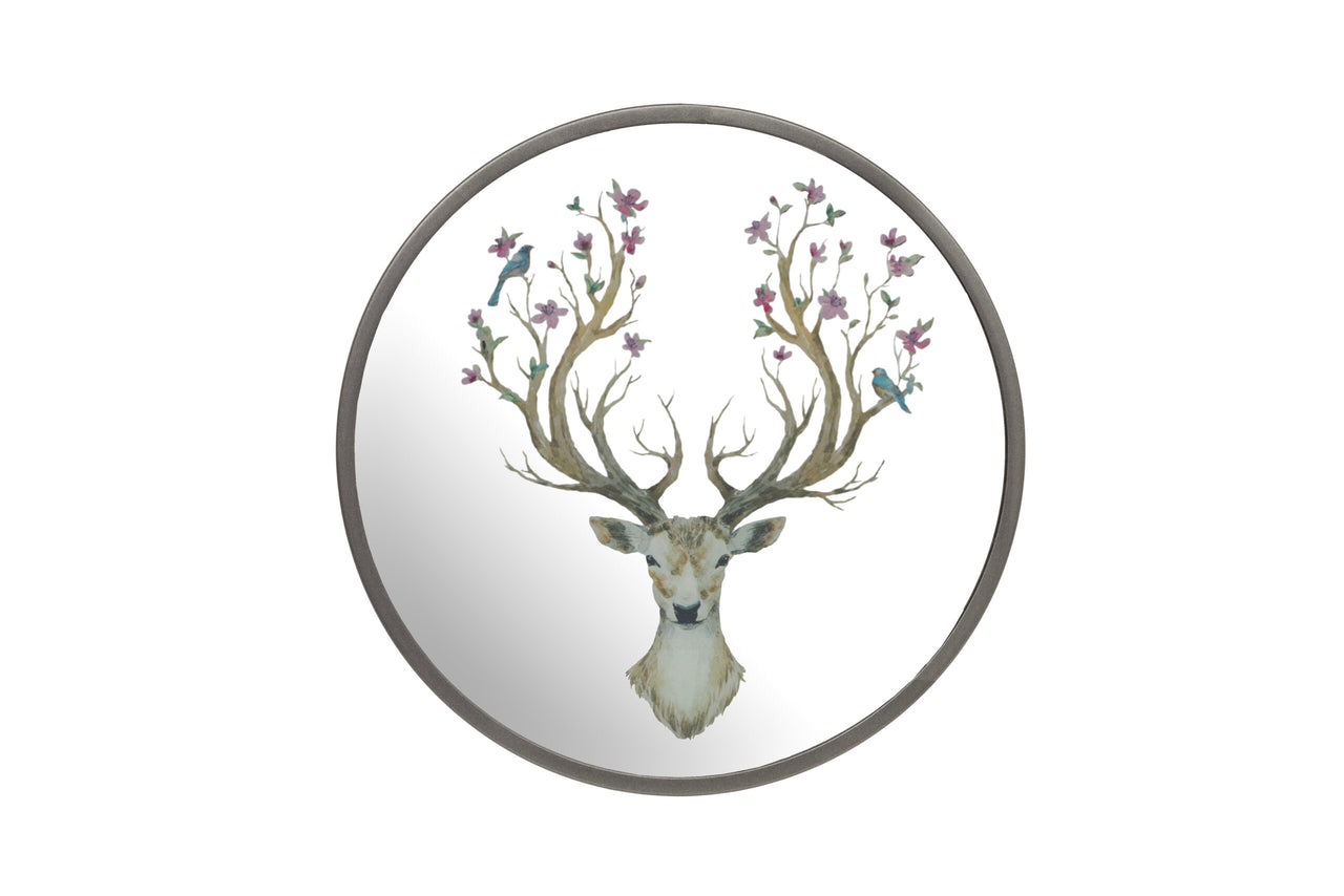 London Ornaments Stag Mirror
