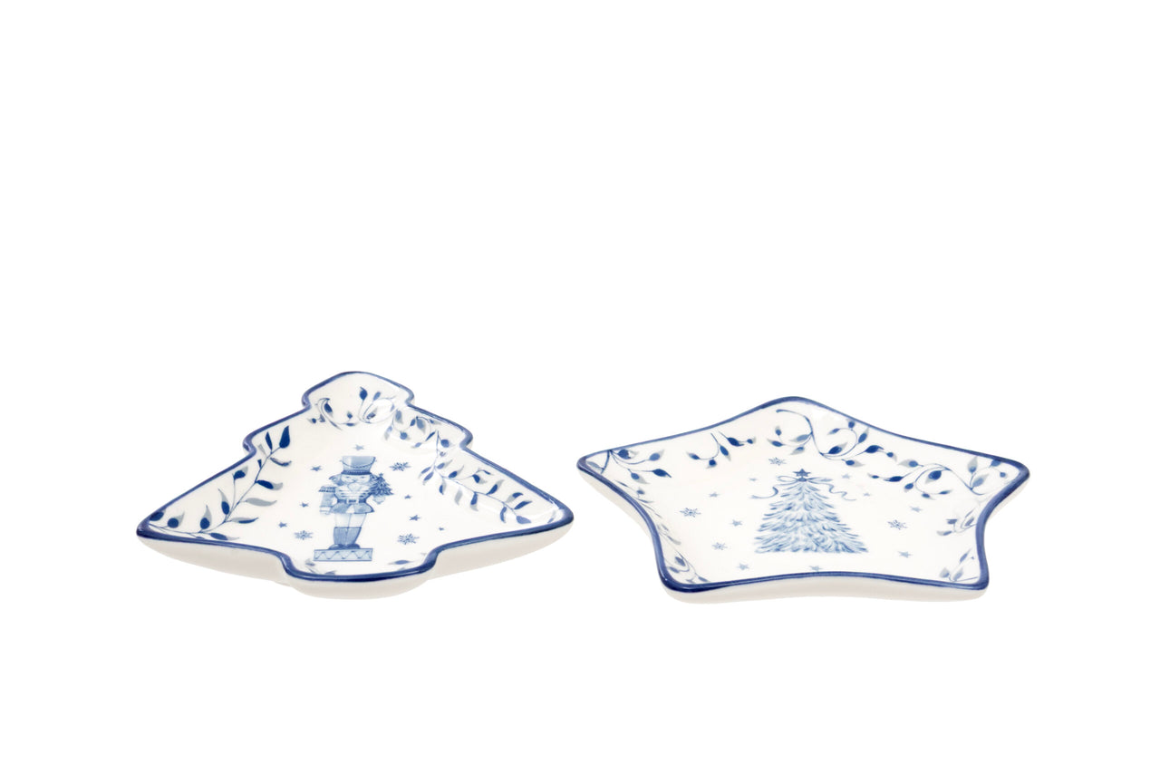 London Ornaments Ceramic Christmas Dishes