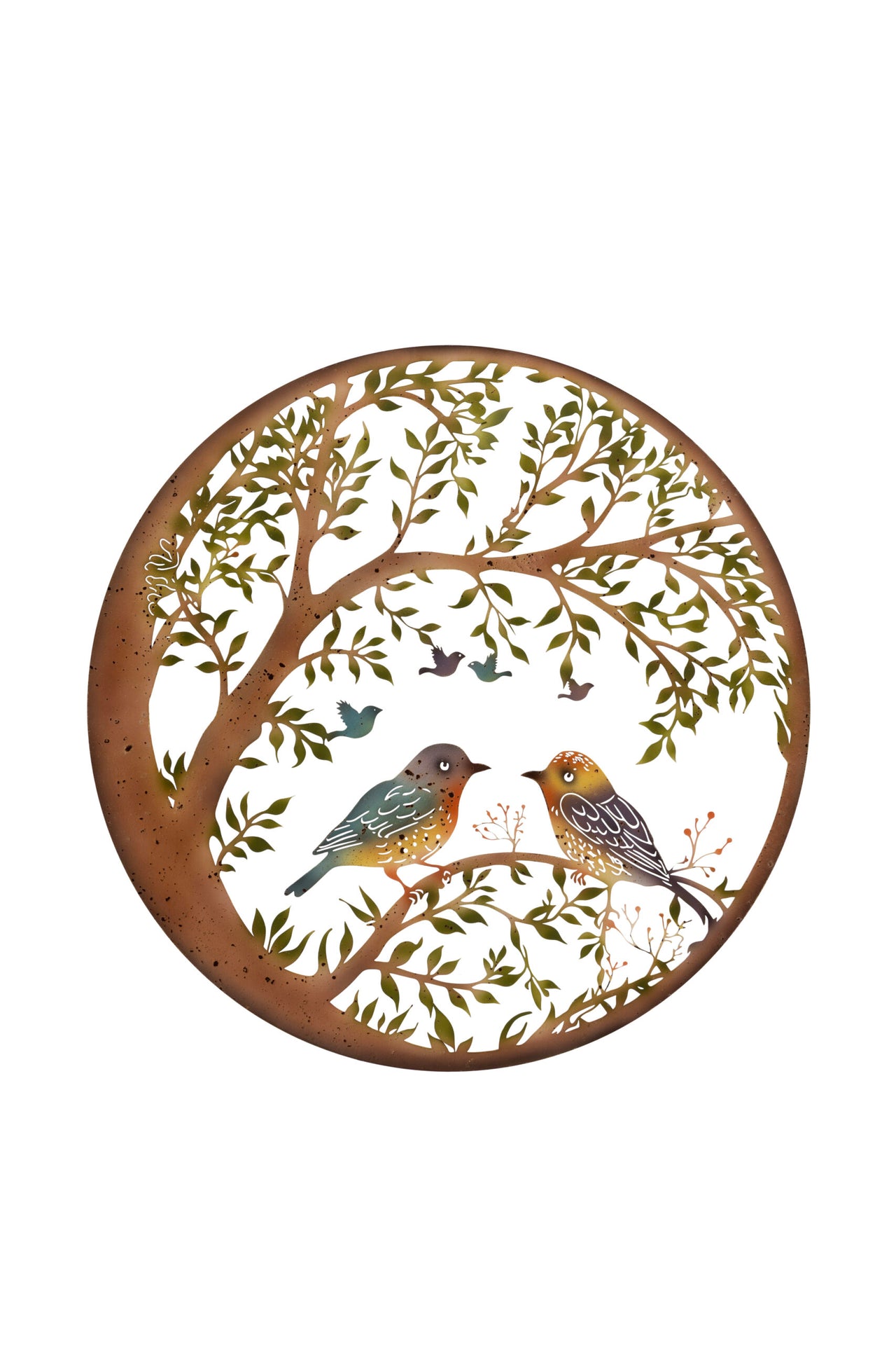 London Ornaments Coloree Wall Plaque