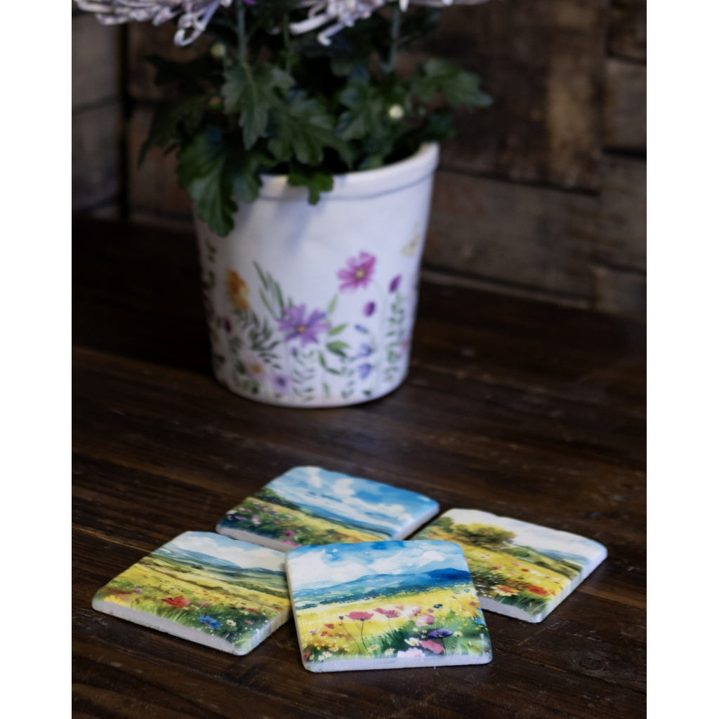 London Ornaments Country Coasters - Set Of 4