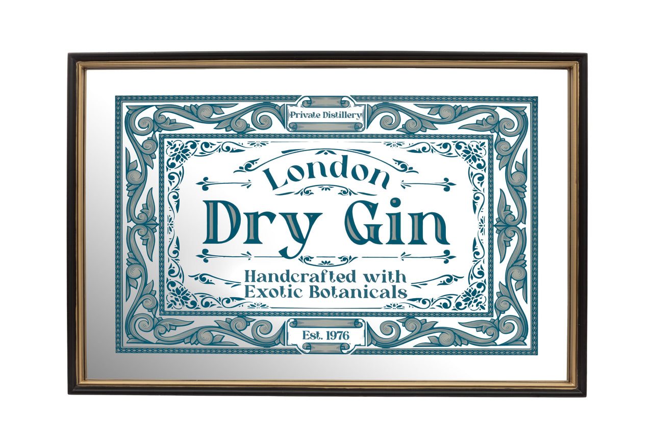 London Ornaments Gin Mirror