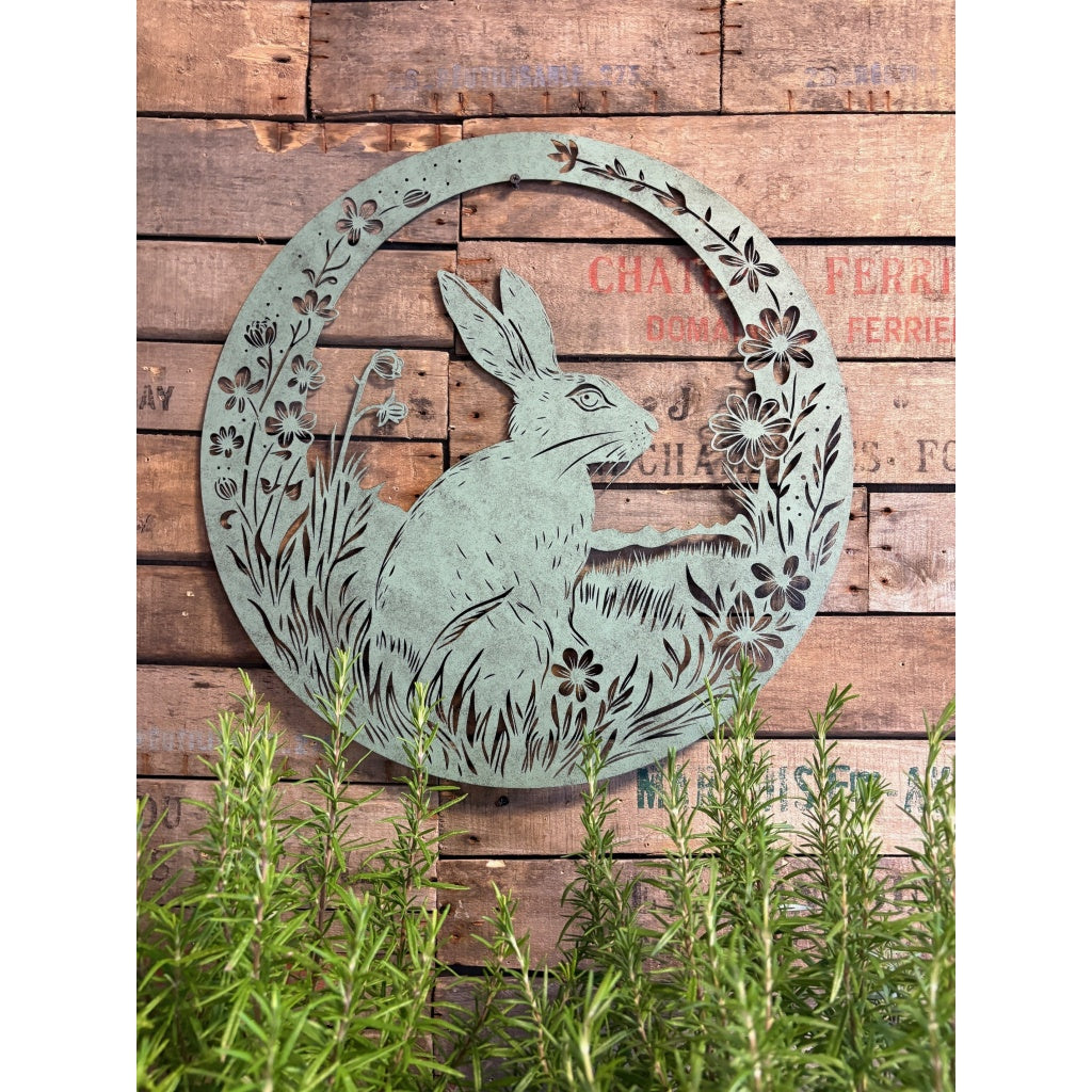 London Ornaments Spring Hare Wall Plaque