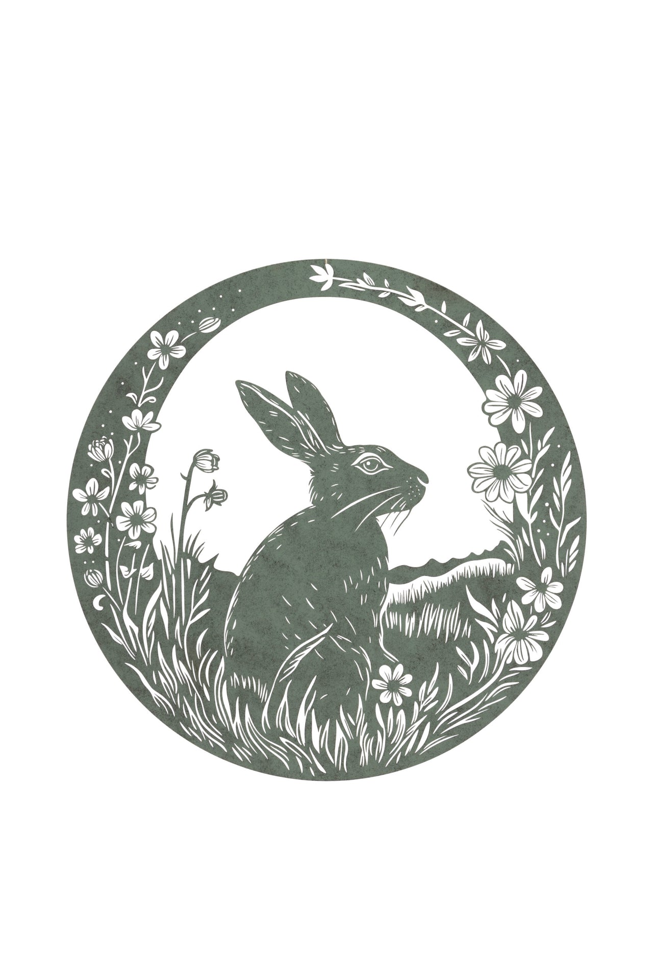 London Ornaments Spring Hare Wall Plaque