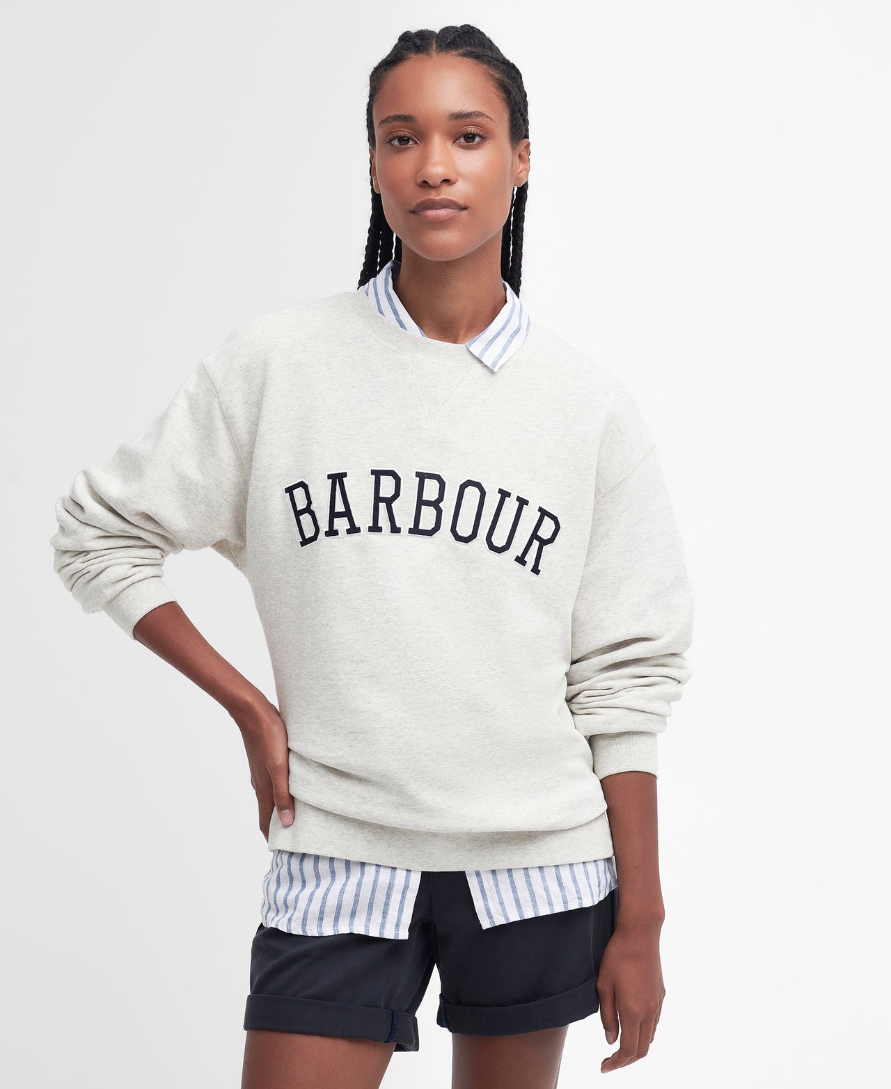 Barbour Northumberland Sweatshirt - Grey