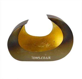 Lows Burnt Silver And Gold Tealight Holder