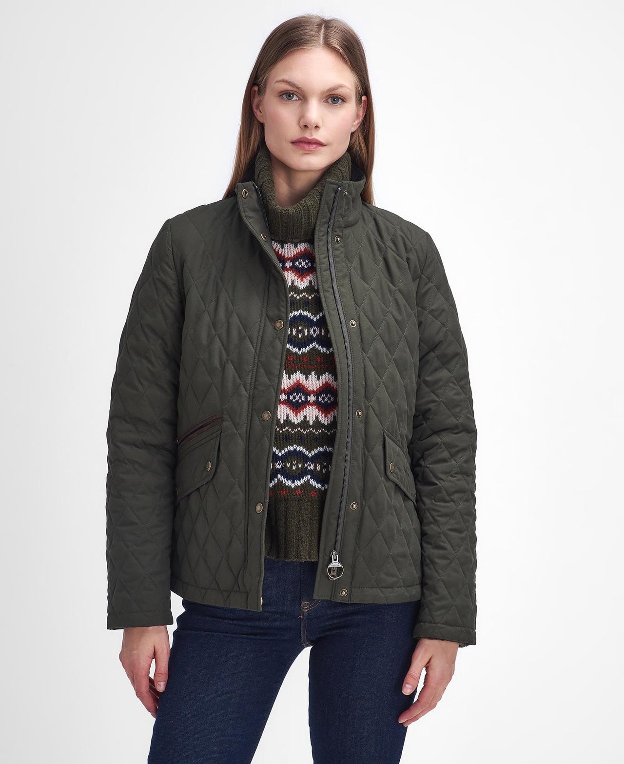 Barbour Country Winter Shoveler - Dark Olive