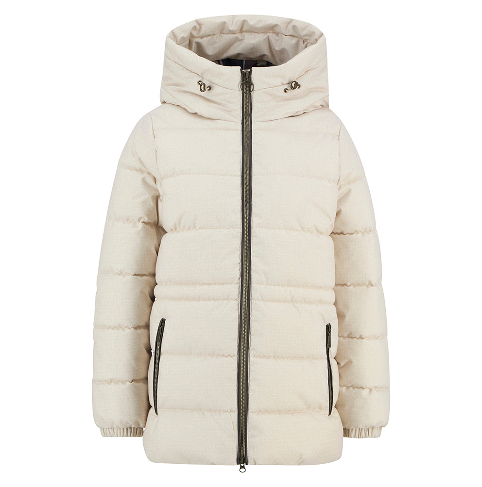 Barbour Begonia Puffer Jacket - Birch/Gardenia