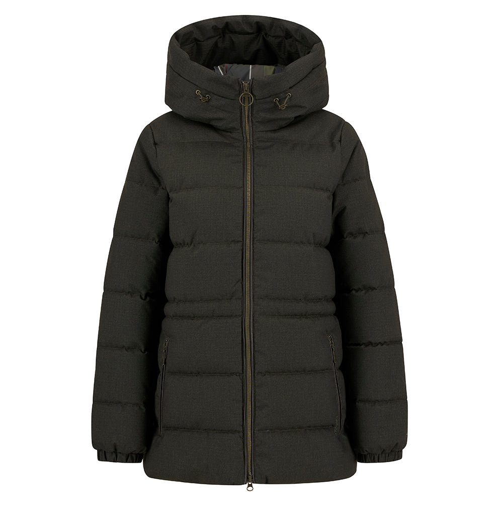 Barbour Begonia Puffer Jacket - Olive/Classic