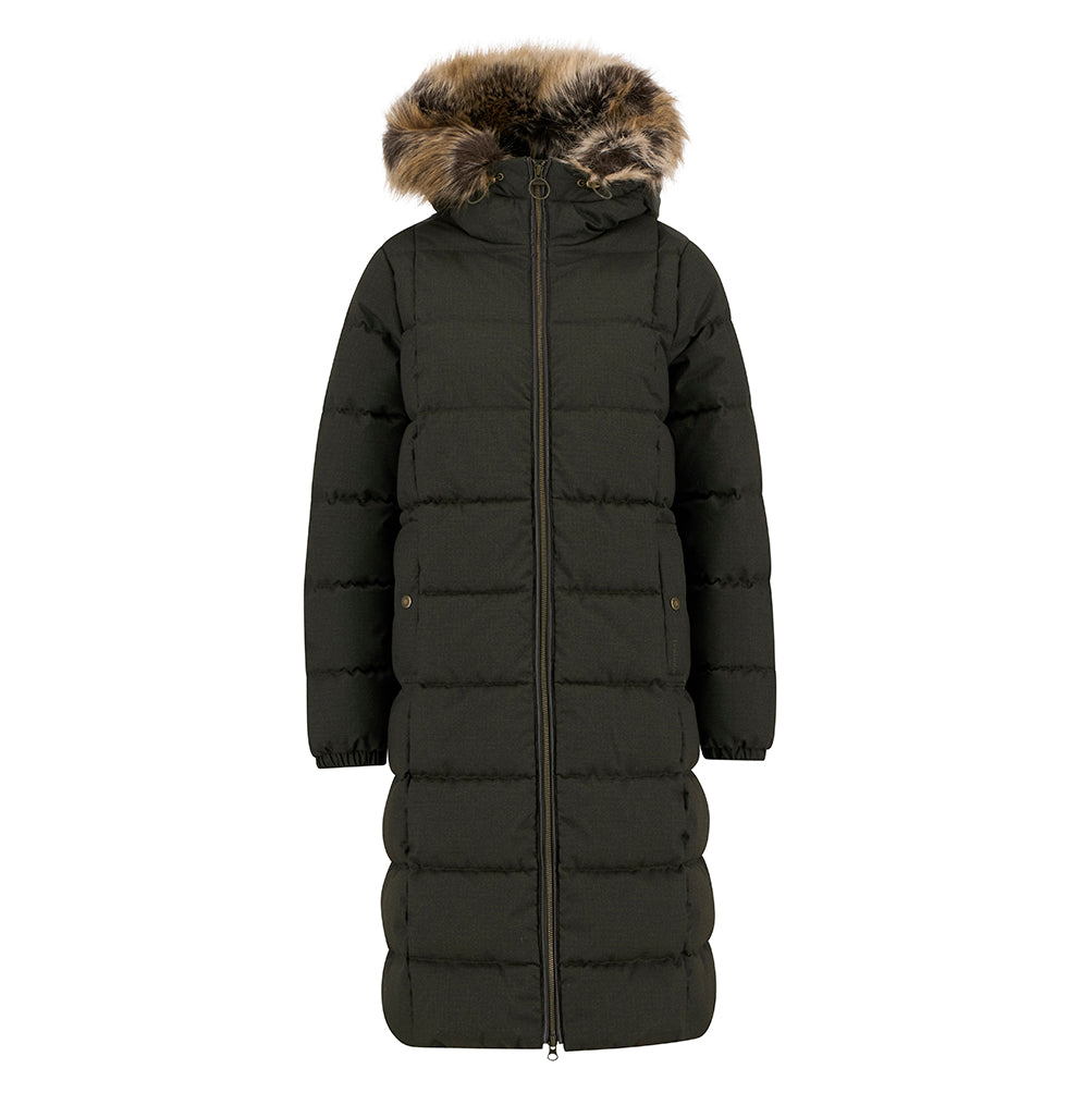 Barbour Marjoram Puffer Jacket - Olive/Classic
