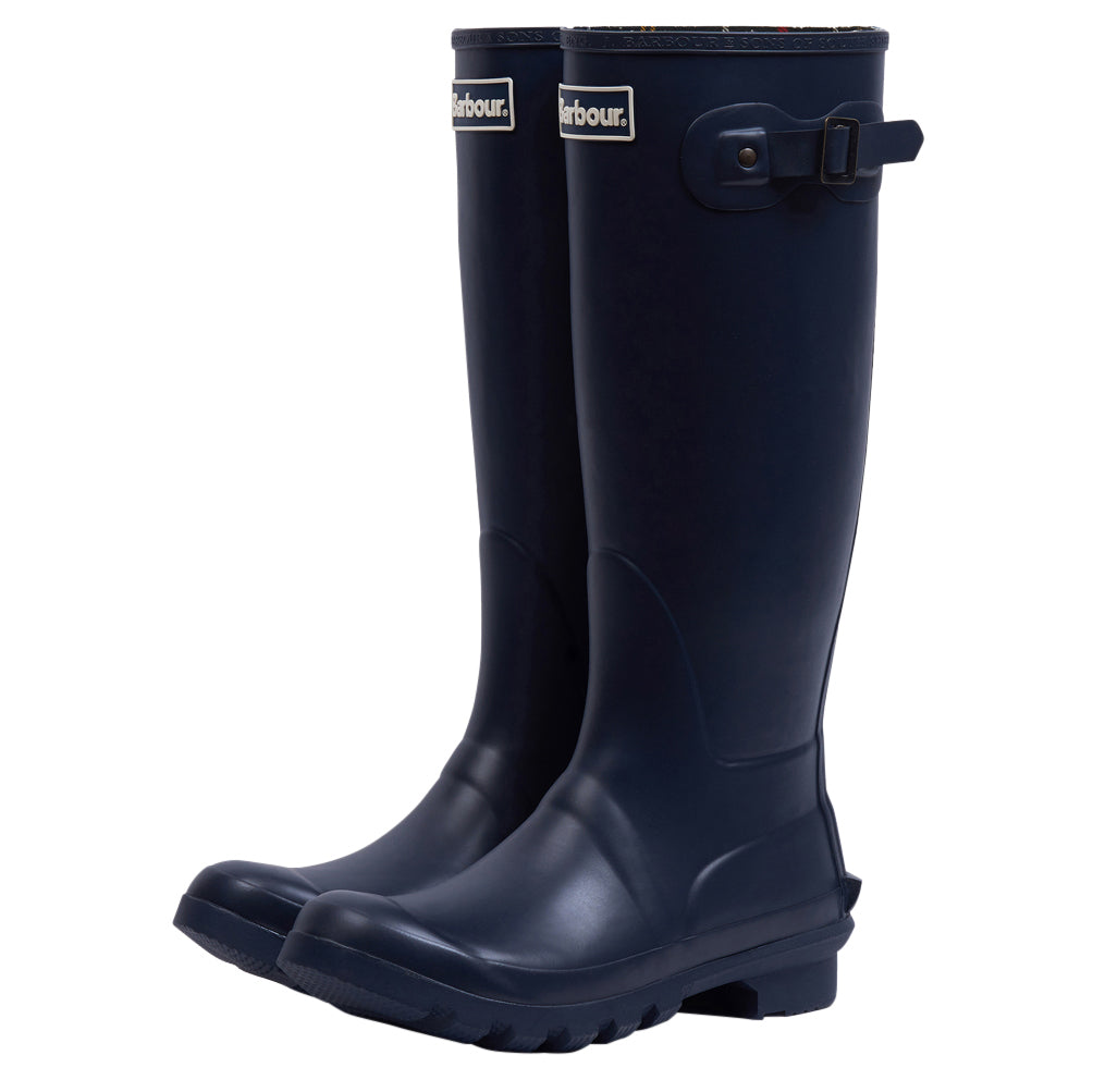 Barbour Bede Tall Wellies - Navy