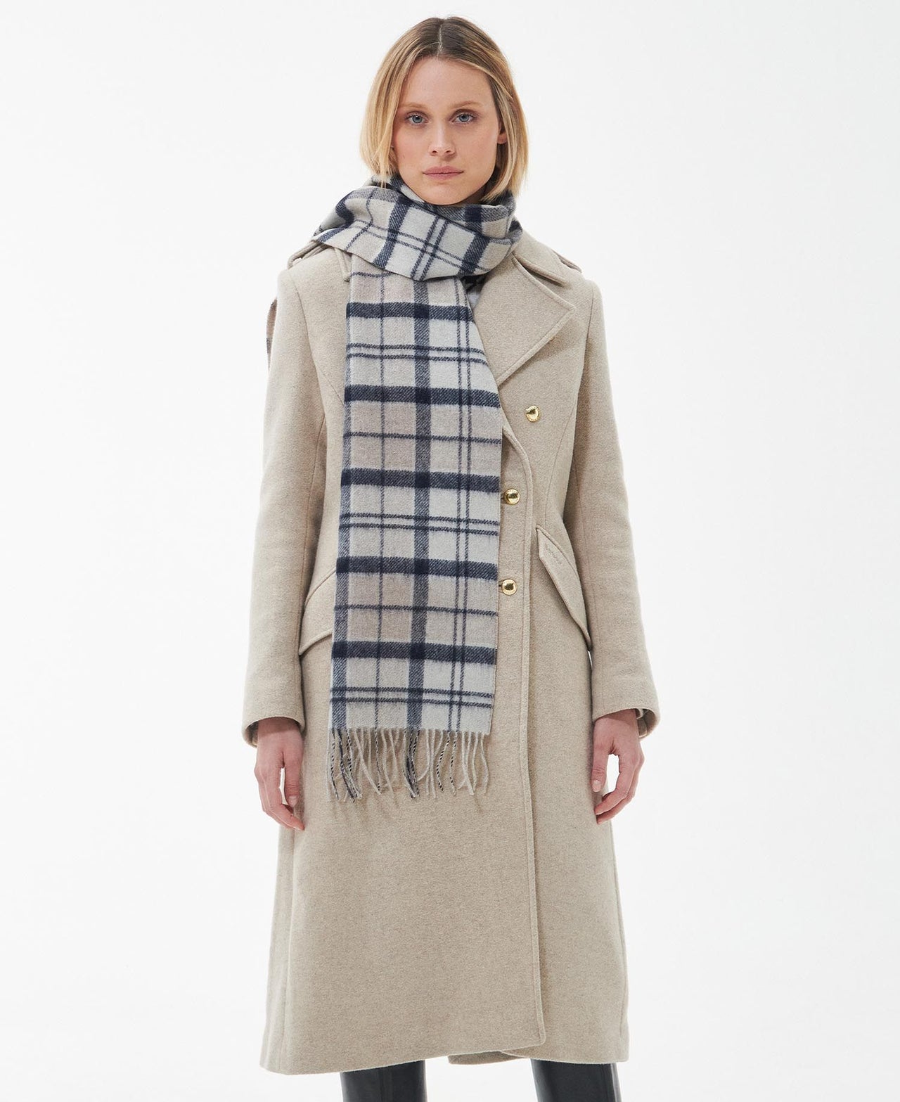 Barbour Jemima Scarf - Trench Tartan