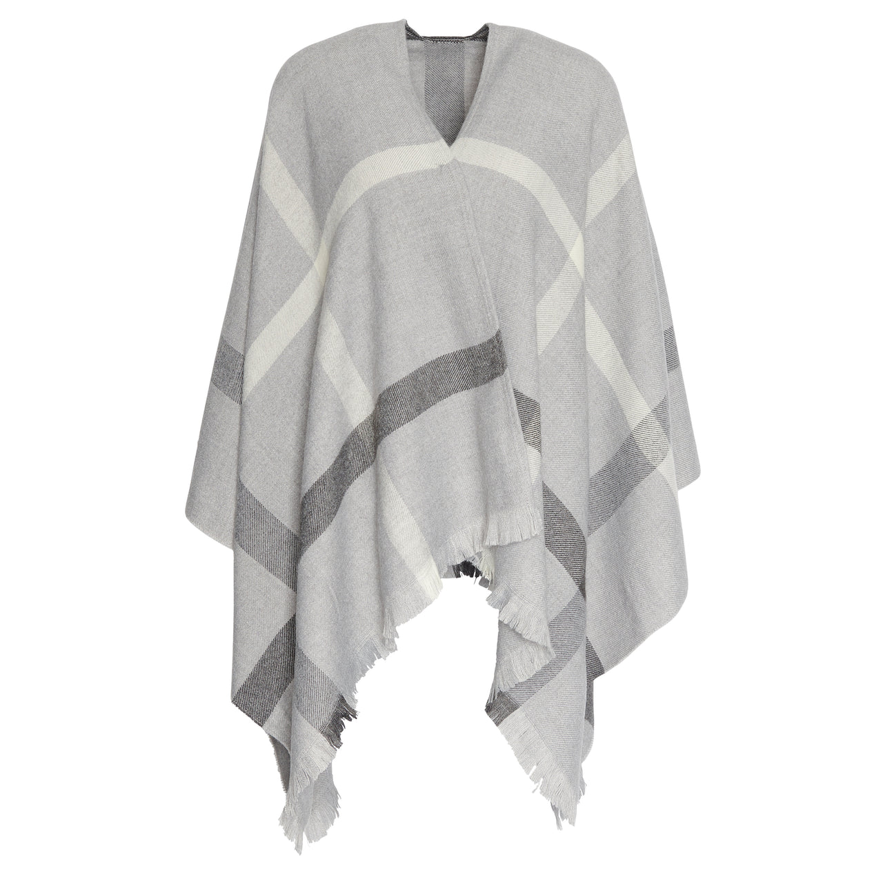 Barbour Blair Windowpane Serape - Monochrome