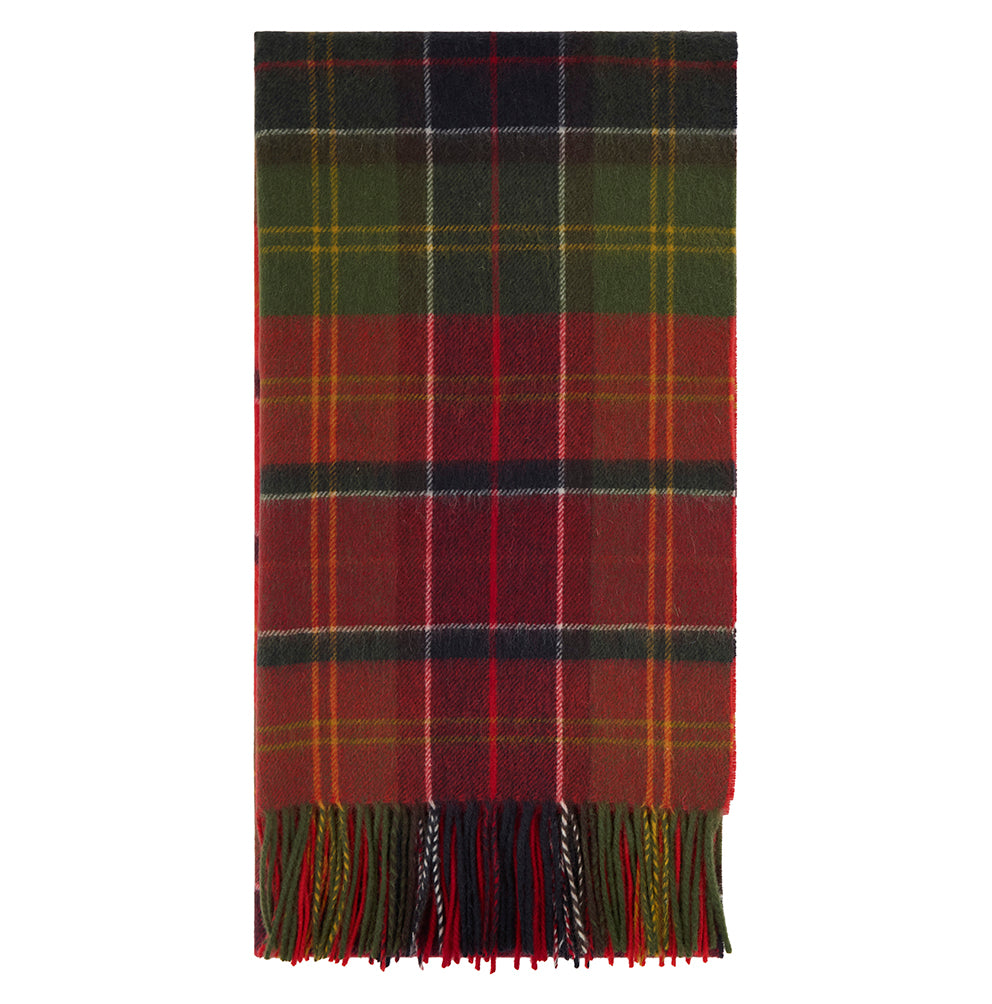 Barbour SERENA Tartan Scarf - Cardinal/Classic Tartan