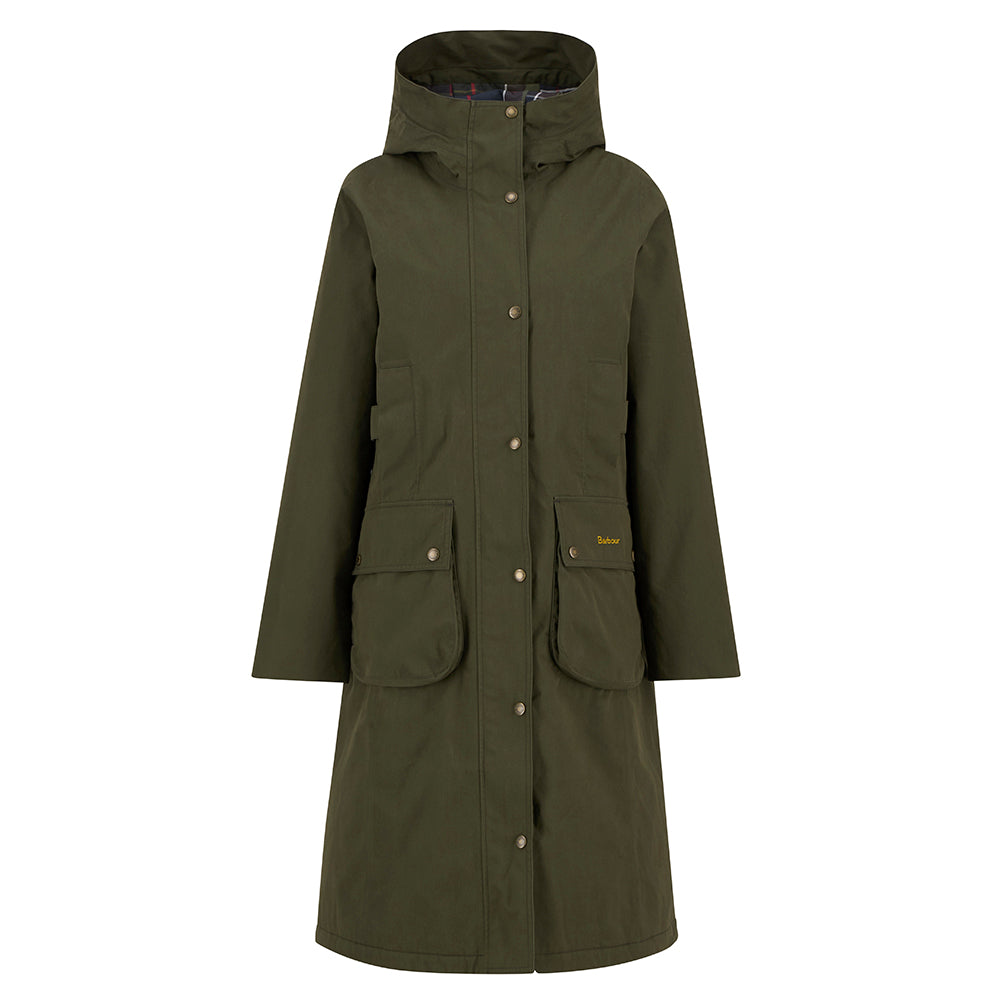 Barbour Bamburgh Waterproof Jacket - Olive/Classic