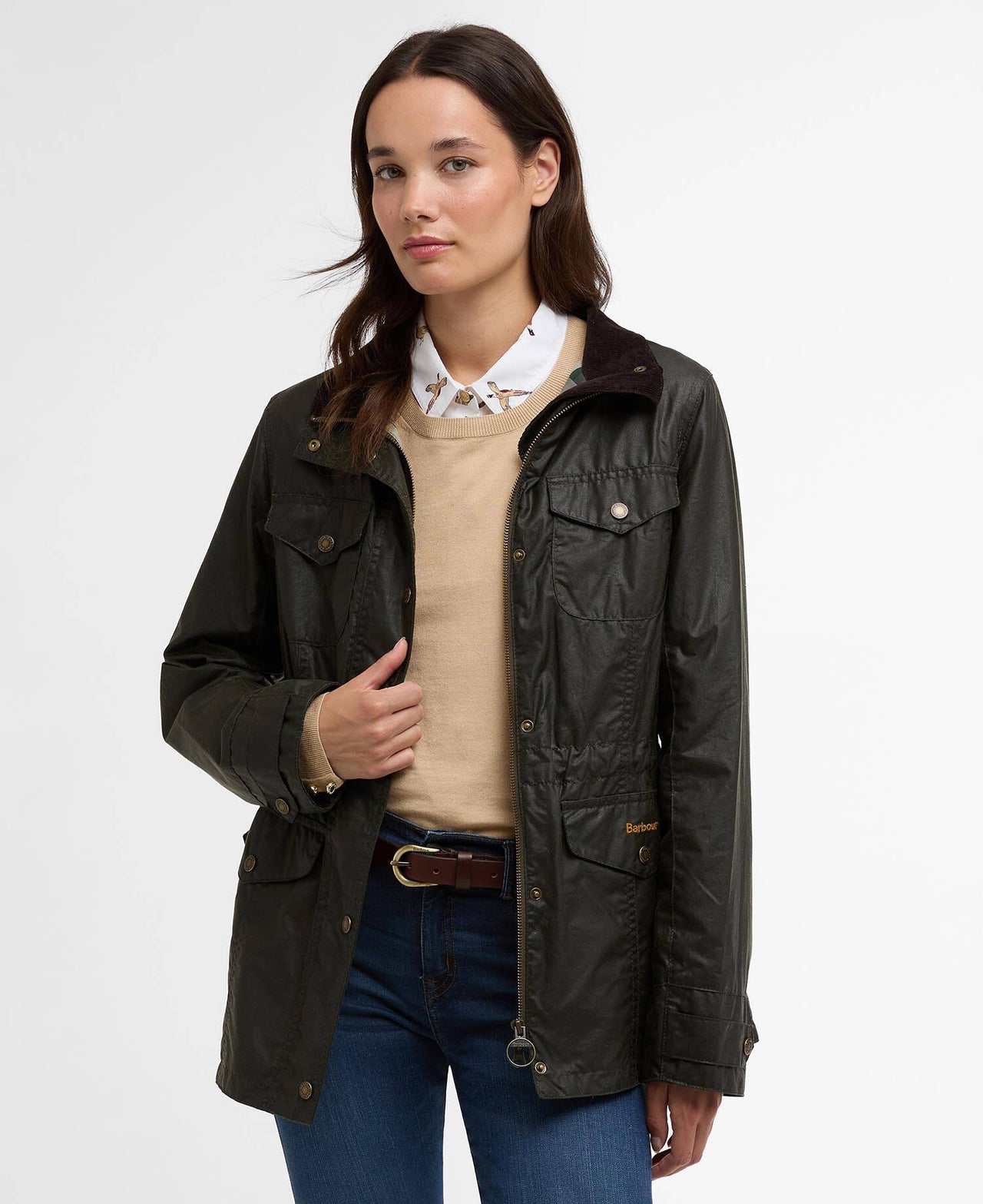Barbour Summer Sapper Wax Jacket - Archive Olive/Ancient
