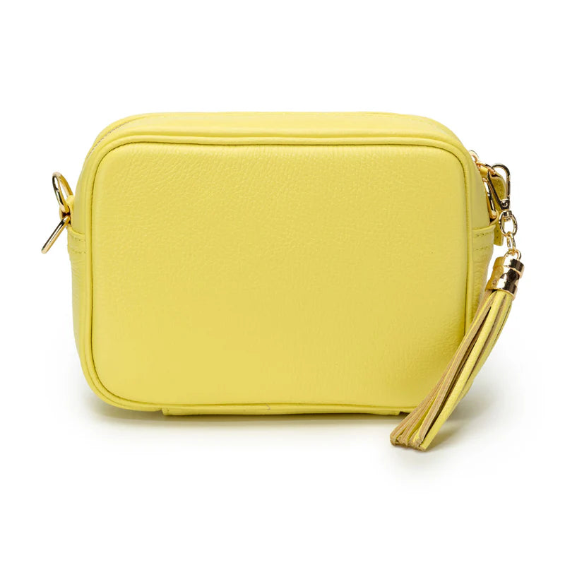 Elie Beaumont Crossbody Handbag - Lemon