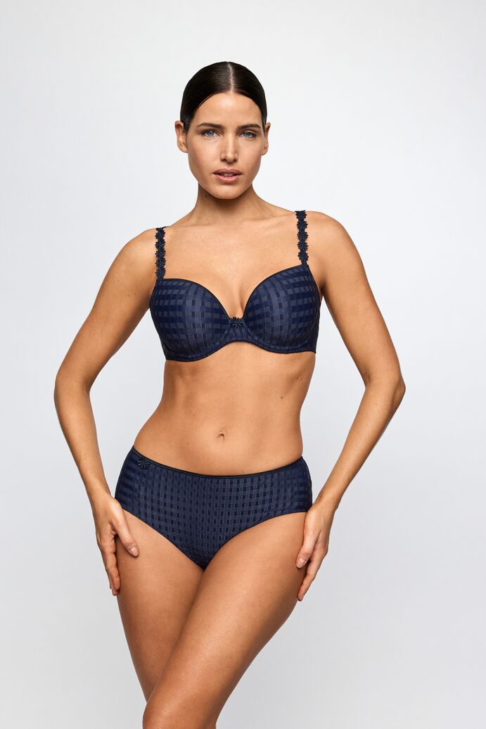 Marie Jo Avero Velvet Blue Plunge Bra