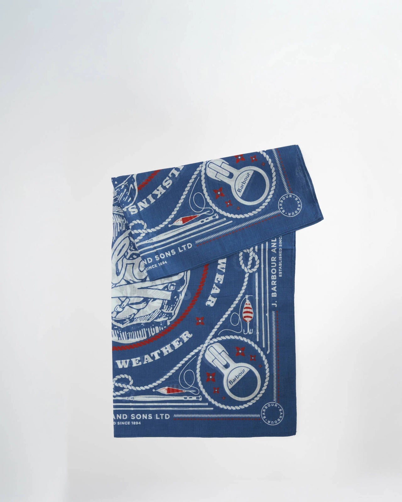Barbour Hertiage Bandana - Blue