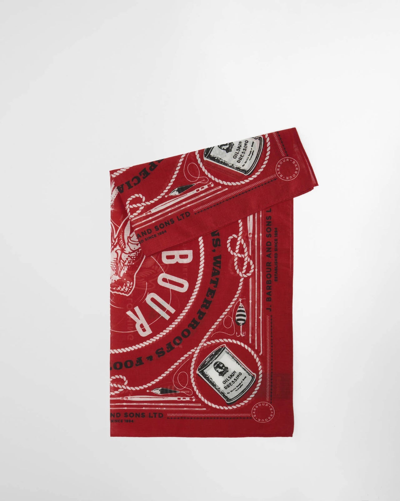 Barbour Hertiage Bandana - Red