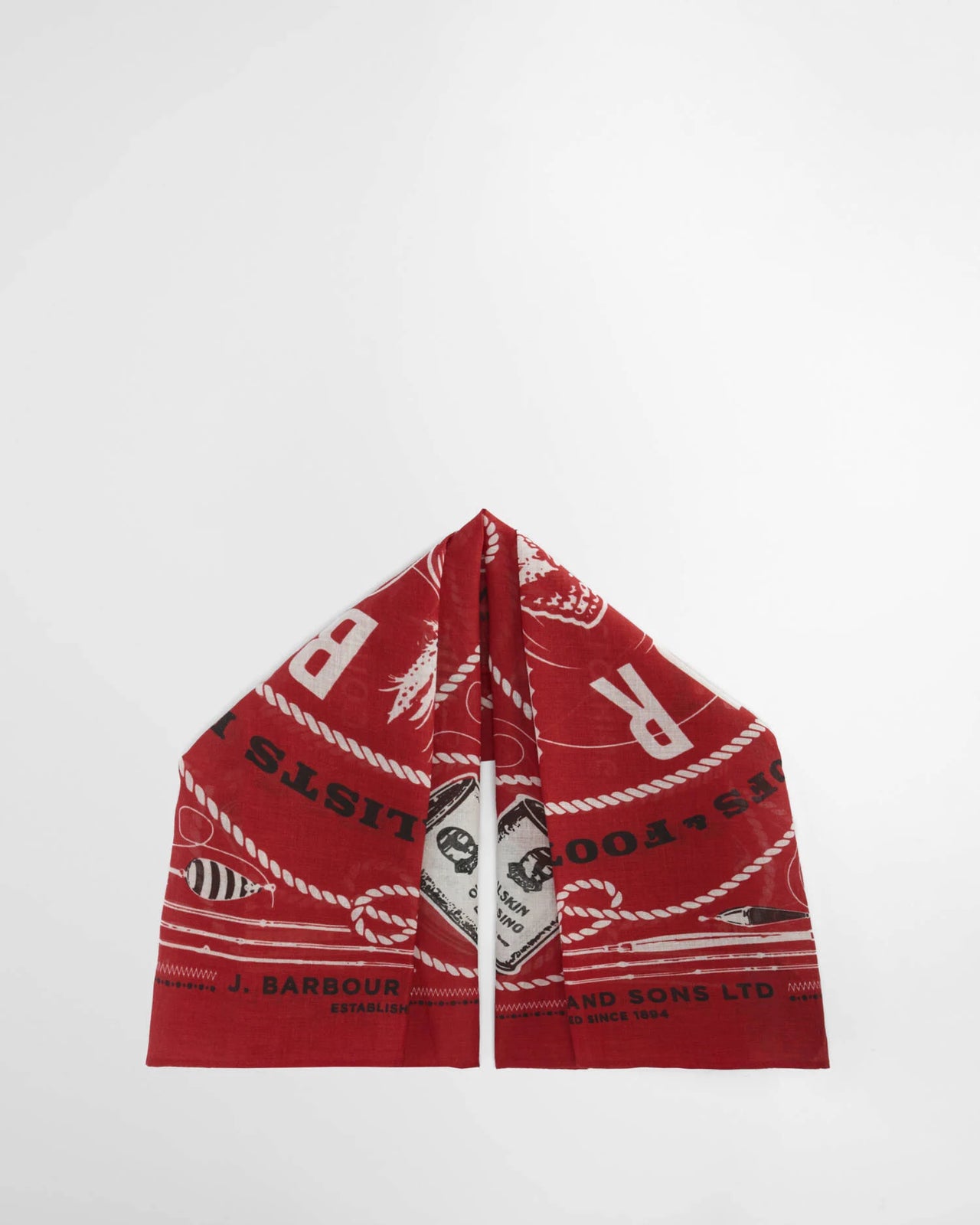Barbour Hertiage Bandana - Red