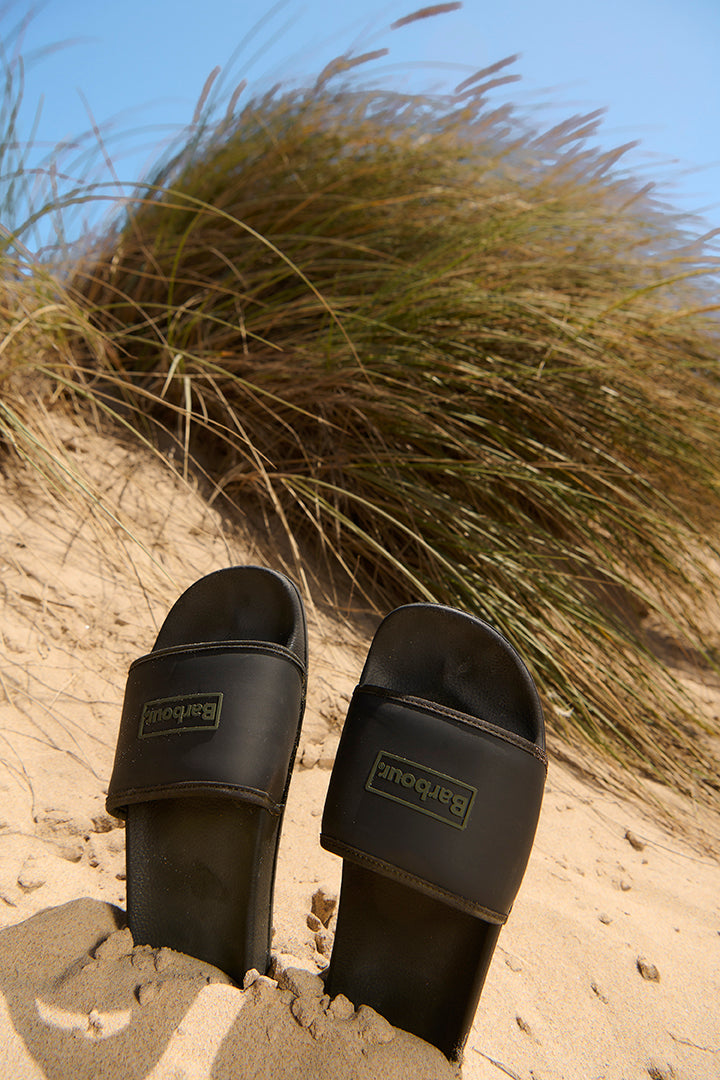 Barbour Cresswell Slider - Black