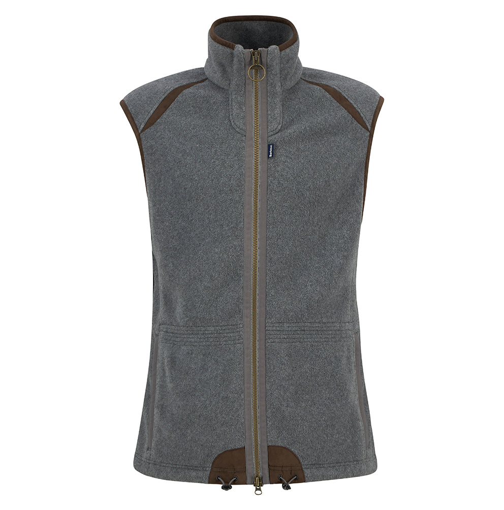 Barbour Langdale Fleece Gilet - Dark Grey Marl